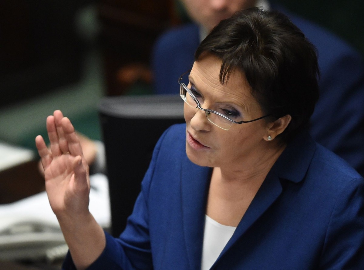 Premier Ewa Kopacz