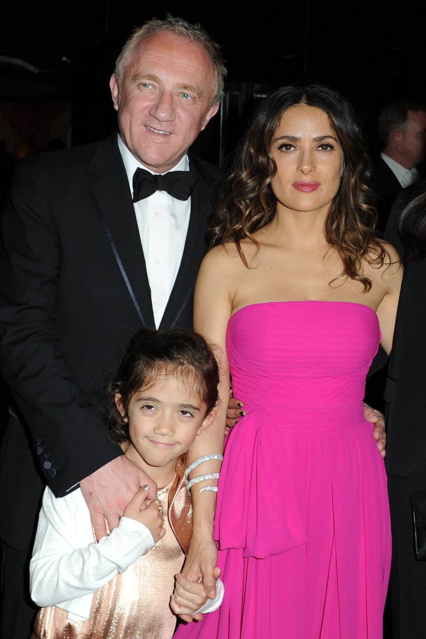 Salma Hayek i François-Henri Pinault z córką