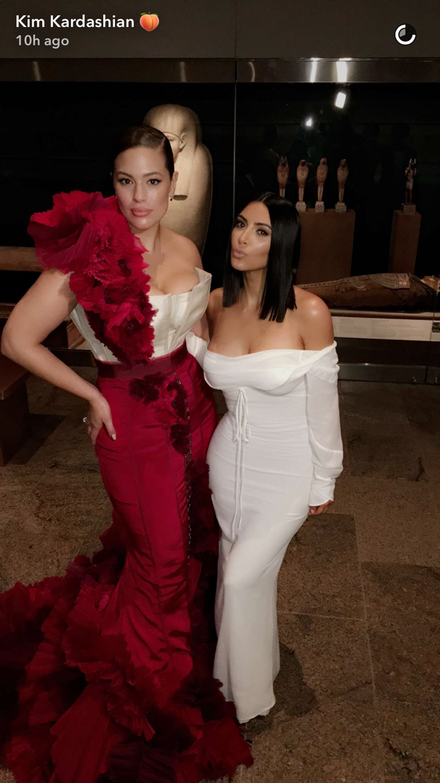 Kim Kardashian Ashley Graham