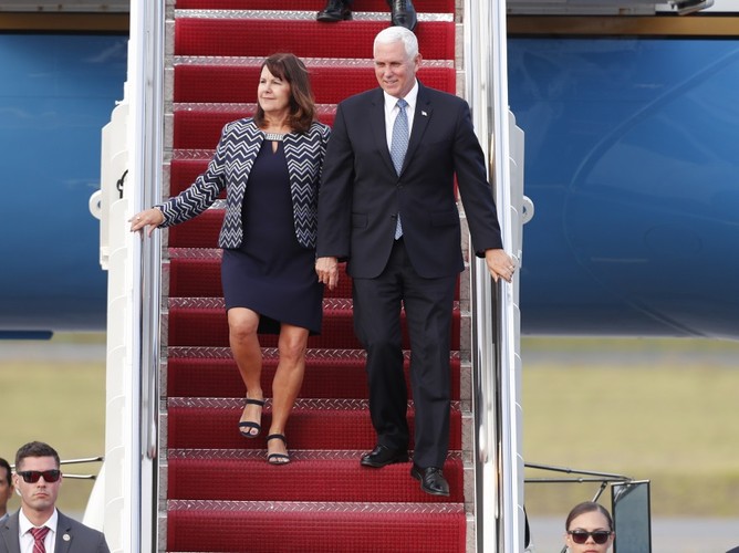 Karen i Mike Pence