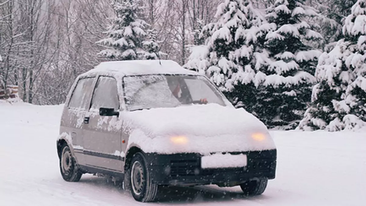 Odśnież auto, zanim odjedziesz!