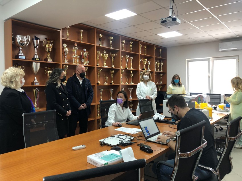 Vakcinalni punkt u Vojvode Vlahovića