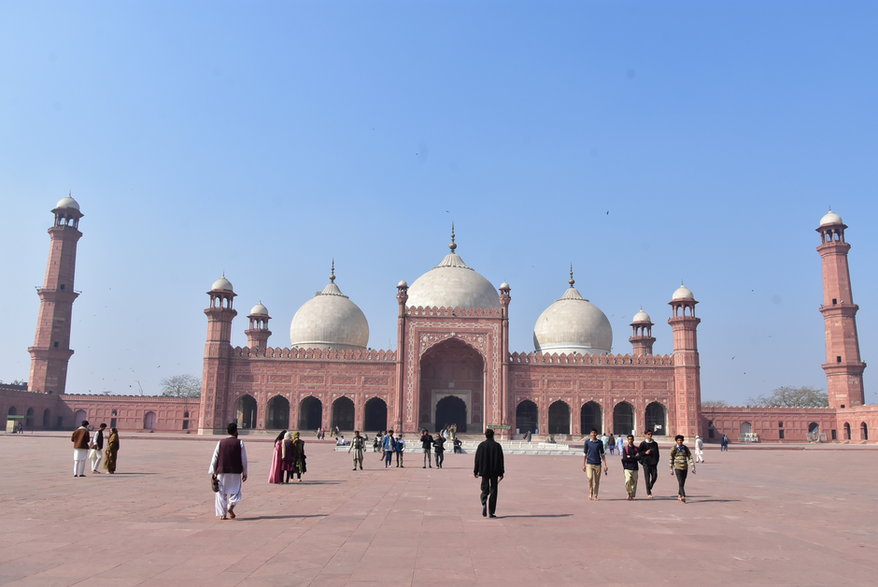 Meczet Cesarski - jeden z symboli Lahore