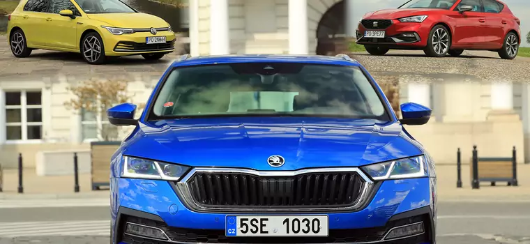 Seat Leon, Skoda Octavia, Volkswagen Golf – ile kosztują i czym się różnią?