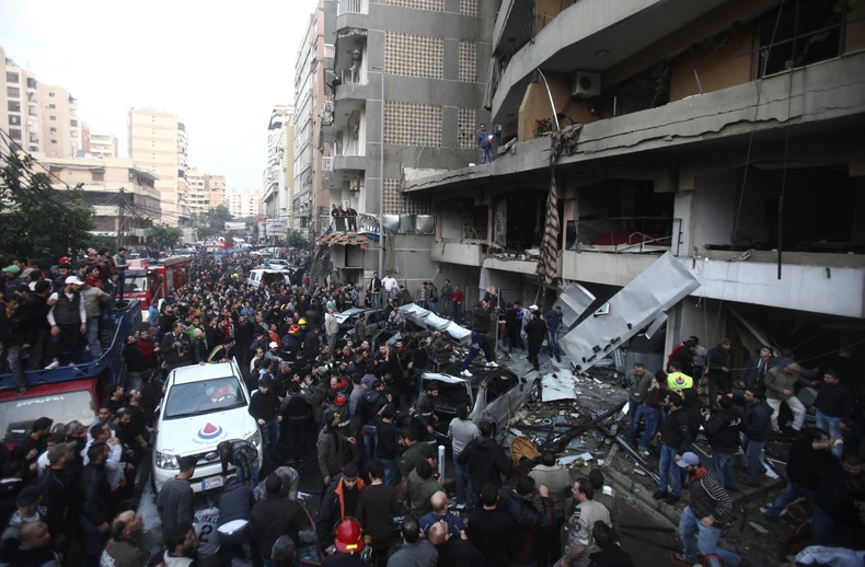 Smatra se da južna predgrađa Bejruta kontroliše grupa Hezbolah