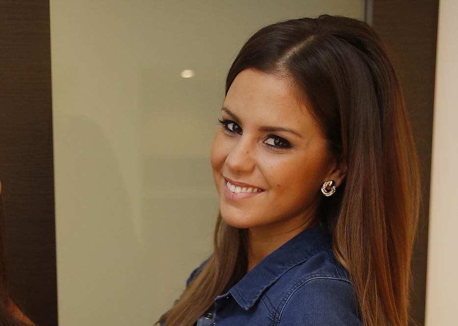 Konkoly Ági, a 2012-es Miss Universe Hungary győztese /Fotó: Fuszek Gábor