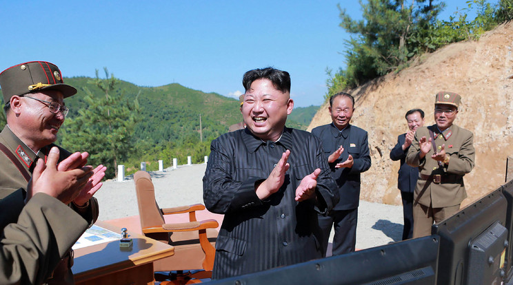 Kim Dzsong-Un rakétája már Európát is elérheti /Fotó: AFP