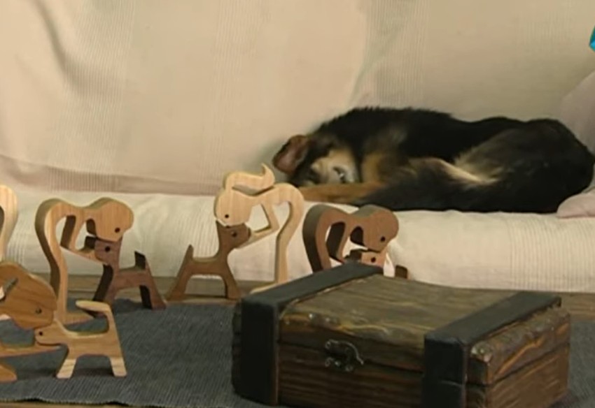 Željko pravi drvene figure i prodaje ih kako bi malo olakšao finansijsku situaciju