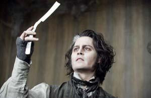 Kadr z filmu &quot;Sweeney Todd&quot;