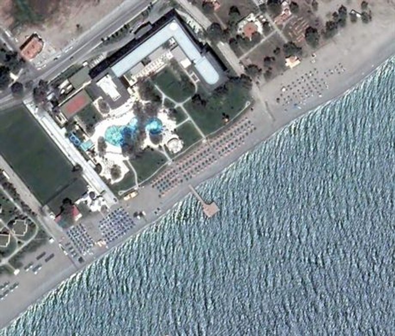 Spójrz na wakacyjne kurorty z góry