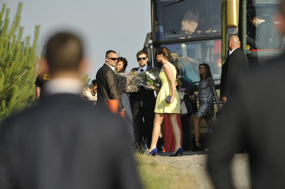 Przyjęcie weselne Roberta Lewandowskiego i Anny Stachurskiej / fot. AKPA