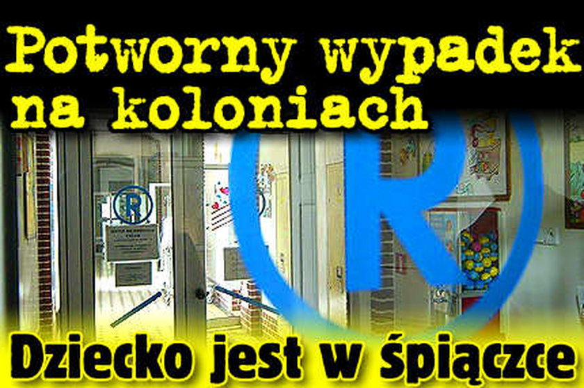 Potworny wypadek na kolonii. Dziecko jest w śpiączce