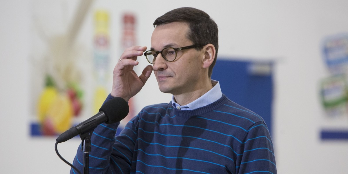 Premier Mateusz Morawiecki.