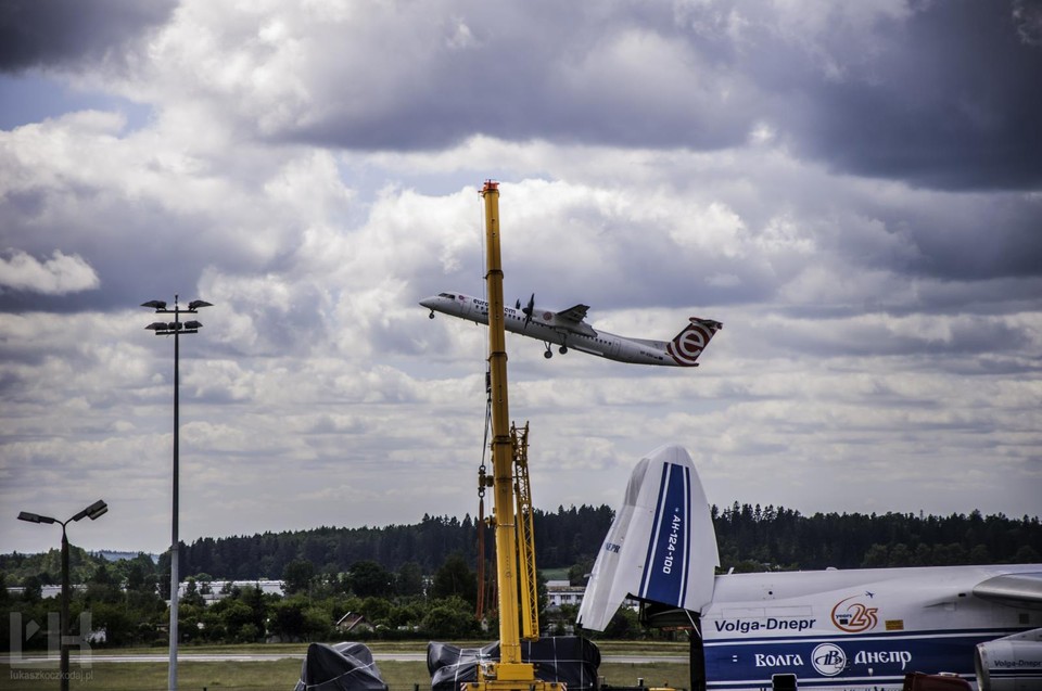 AN-124 Rusłan zawitał dzisiaj do Gdańska