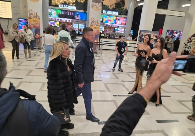 Jovana i Tigar stigli na koncert Katarine Grujić