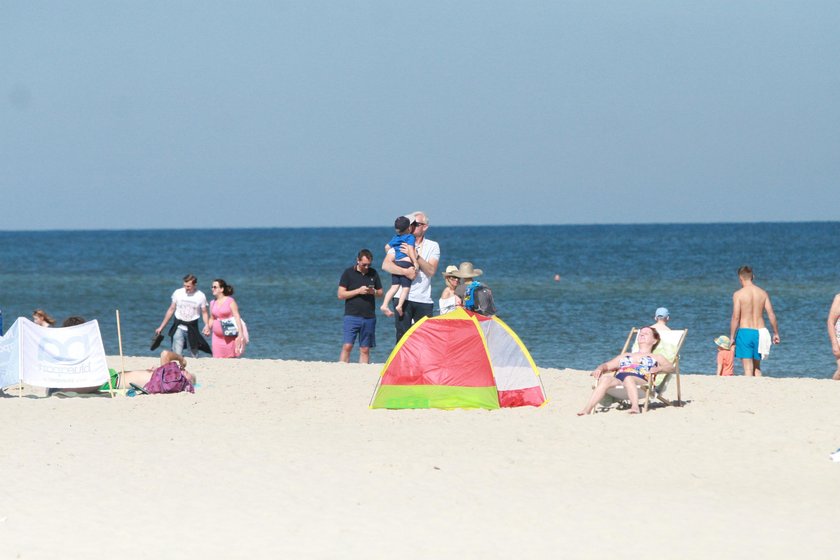 Jacek Magiera, urlop, wakacje, plaża, rodzina