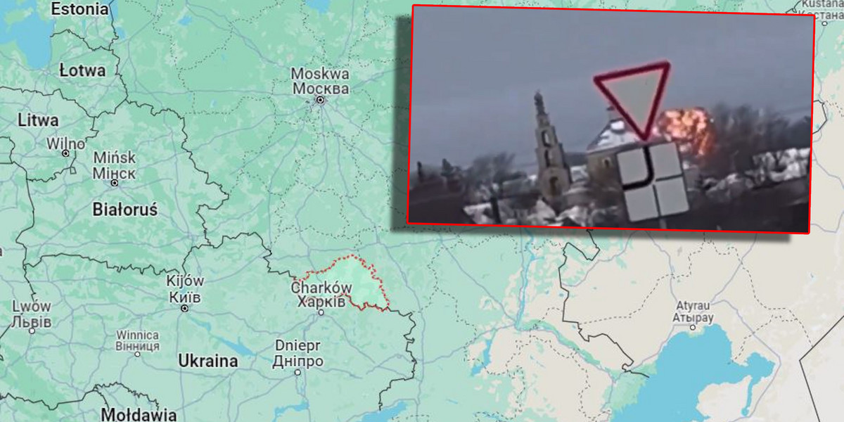 W internecie krąży nagranie mające przedstawiać moment katastrofy samolotu