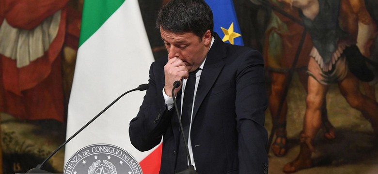 Premier Matteo Renzi złożył dymisję na ręce prezydenta