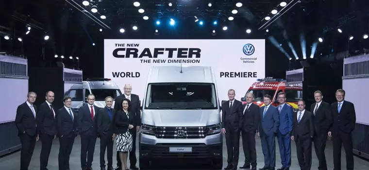 Nowy Volkswagen Crafter - zamówienia od grudnia 2016 r.