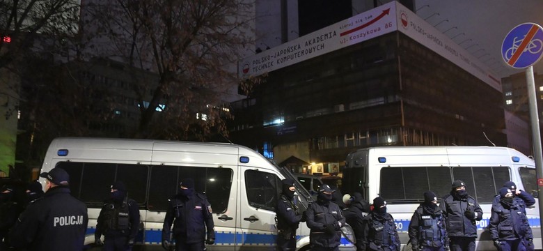 Rzecznik KSP: Widzieliśmy osoby, które chciały protestować, nie walczyć z policją