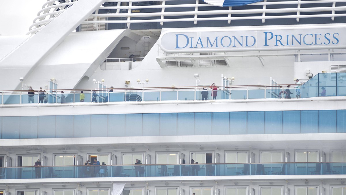 Japonia: koniec kwarantanny na wycieczkowcu Diamond Princess