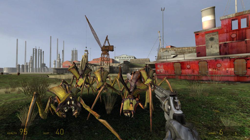 Oficiálny obrázok z hry Half-Life 2.
