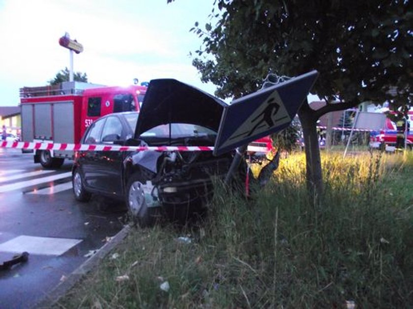 Wypadek w Ostrowie Wielkopolskim