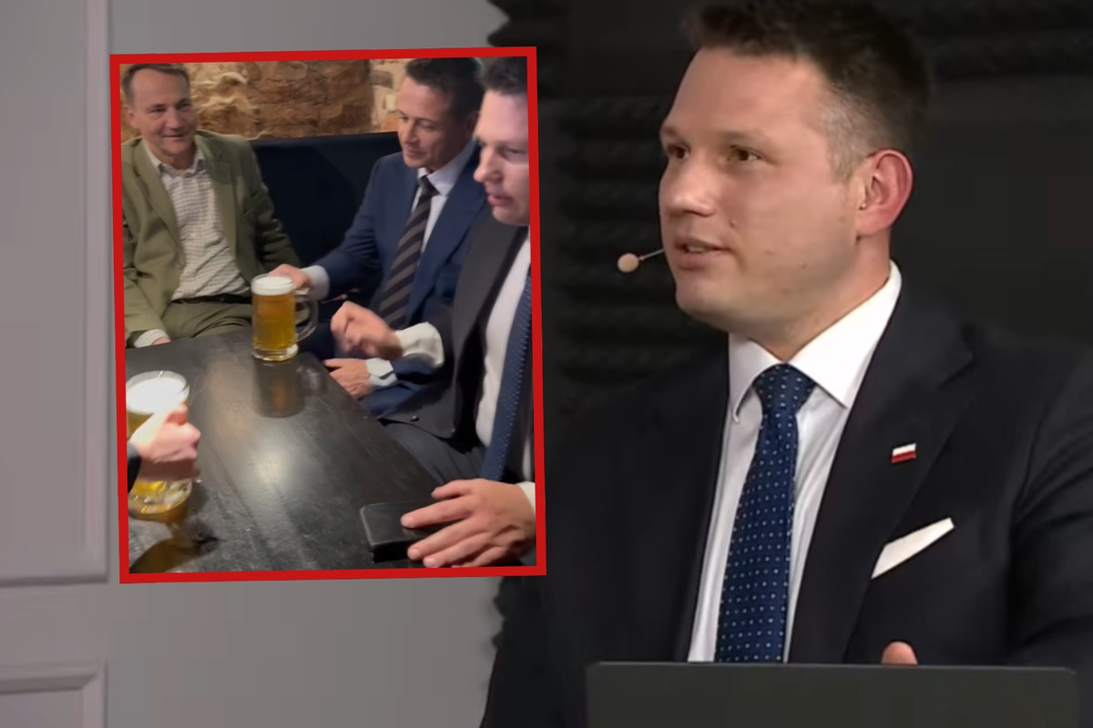 Trzaskowski i Mentzen razem przy piwie. Internet huczy po nagraniu Sikorskiego