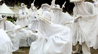 The Eyo masquerades and the significance of the Eyo festival