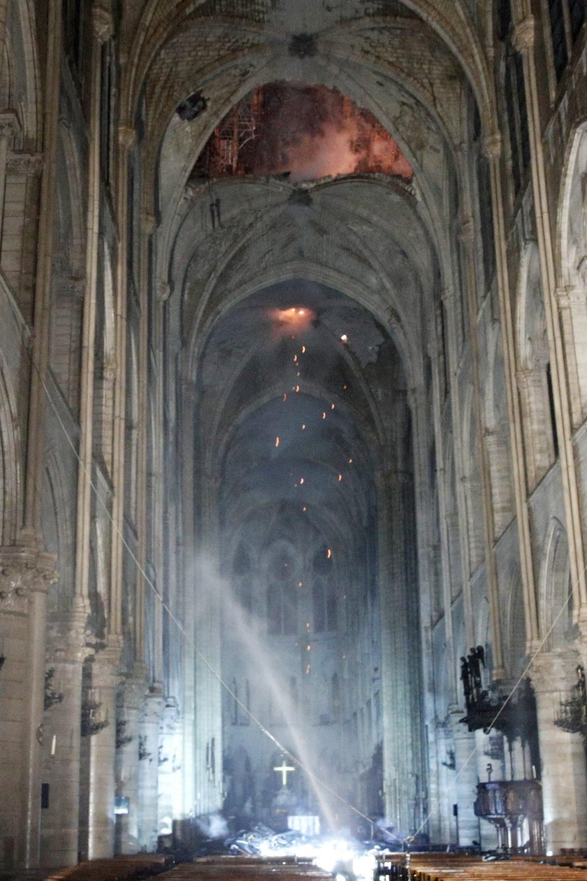 Pożar katedry Notre-Dame w Paryżu