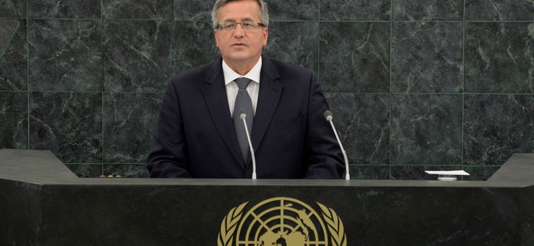 Komorowski Obywatelem Świata. Odebrał prestiżową nagrodę w USA