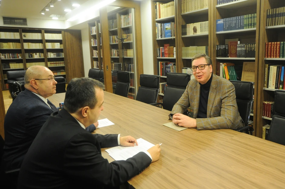 Vučić. Pastor i Dačić