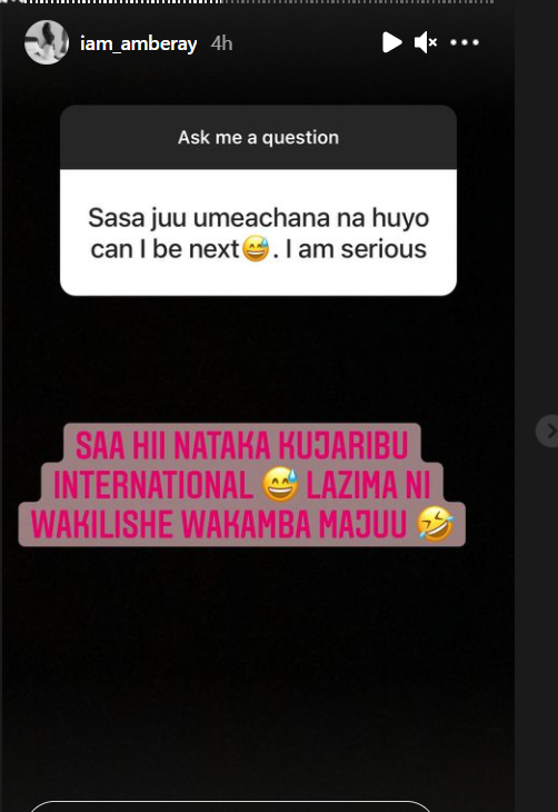 Amber Ray confirms breakup with Hubby Jamal after days of speculations 