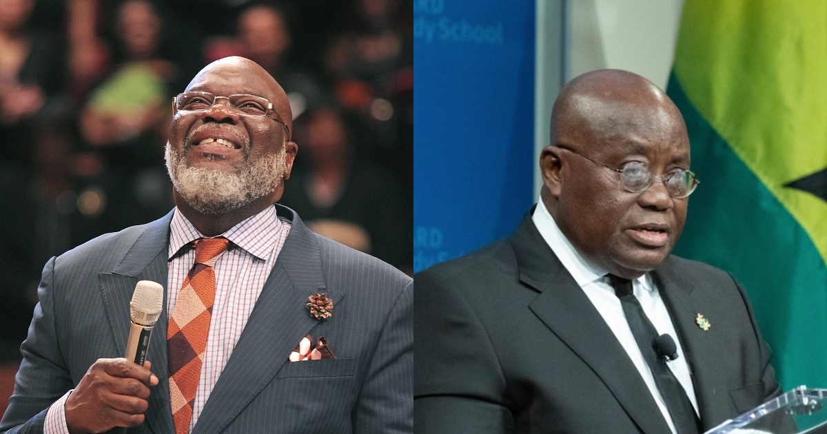 AkufoAddo has made Ghana one of Africa's 'wealthiest' countries T.D. Jakes Pulse Ghana