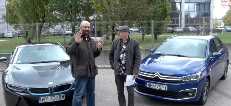 Auta bez ściemy - BMW i8 i Citroen C-Elysee, czyli dwa sposoby na oszczędne auto