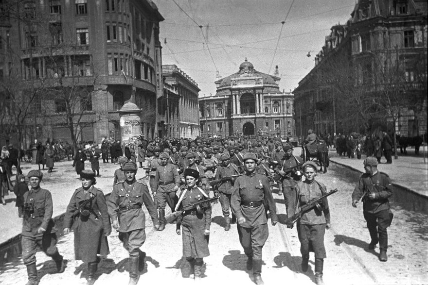 Marsz wojsk 3. Frontu Ukraińskiego przez Odessę, 10 kwietnia 1944 r