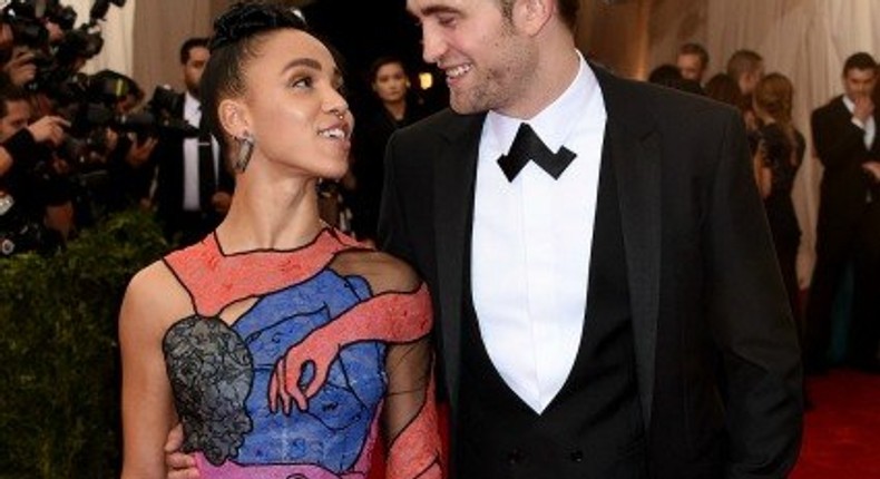 Robert Pattinson and FKA Twigs at 2015 Met Gala