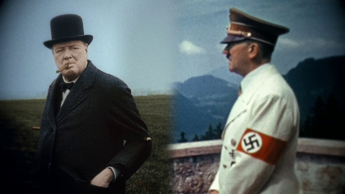 W latach 1940 – 1945 Winston Churchill i Adolf Hitler, dwie skrajnie różniące się od siebie osobowości, skupione były na pokonaniu siebie nawzajem. Dokument "Hitler kontra Churchill" opowie historię starcia gigantów z perspektywy doświadczeń obydwu postaci. Produkcja została w pełni stworzona z odświeżonych i poddanych technice koloryzacji nagrań archiwalnych.
