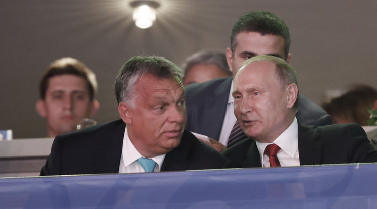 Putyin és Orbán /Fotó: Fuszek Gábor