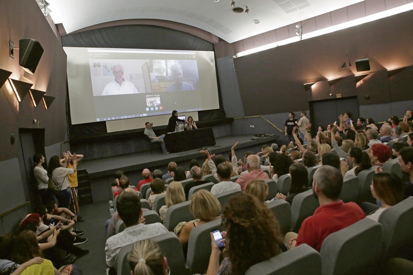 Trenuitak kada se Dejvid Linč uključio u razgovor sa beogradskom publikom