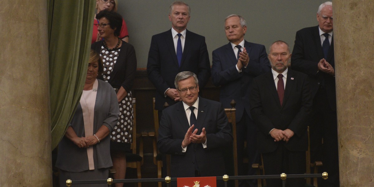 Bronisław Komorowski, były prezydent Polski