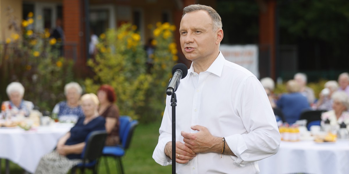 Prezydent Andrzej Duda.