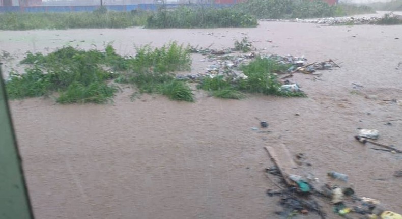 Accra-Tema Motorway floods