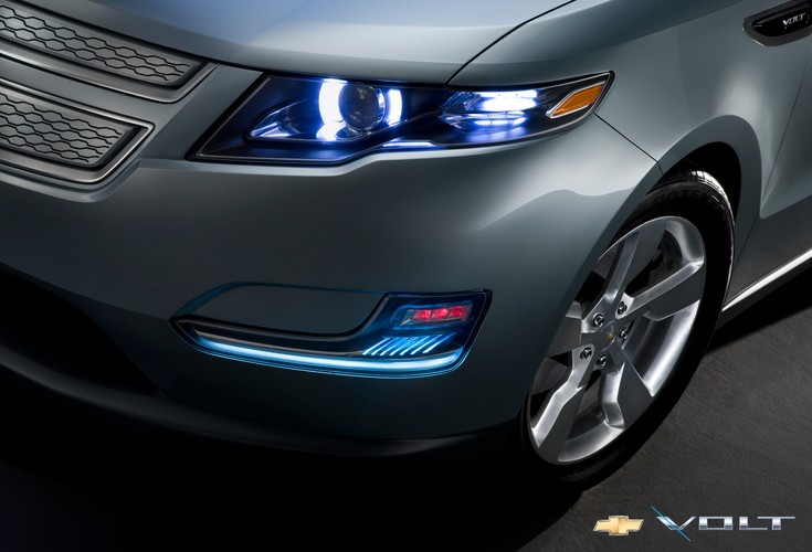 Taki jest przód seryjnego Chevroleta Volt...