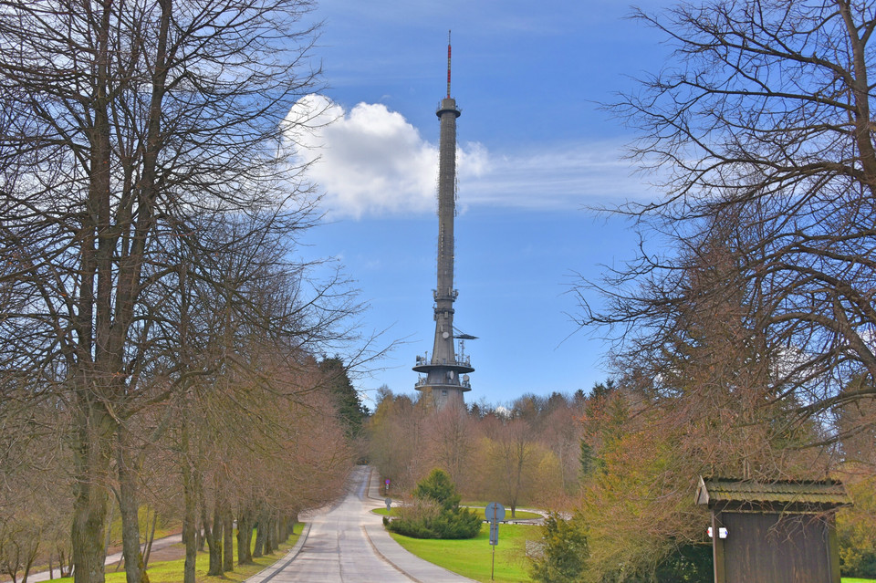 Wieża radiowo-telewizyjna na Łysej Górze