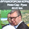  Aleksandar Vučić  radovi na Fruškogorskon koridoru   