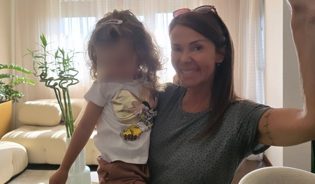 Jelena Bačić sa unukom