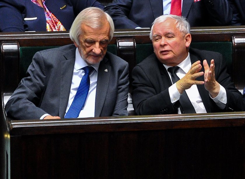 Ryszard Terlecki i Jarosław Kaczyński