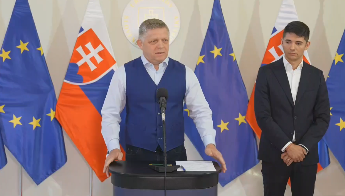 Premiér Robert Fico.