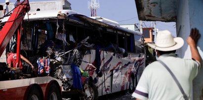 Katastrofa autokaru z pielgrzymami. Nie żyje 19 osób, kilkadziesiąt rannych